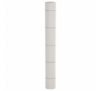 vidaXL Membrana para malezas PP blanca 1x10 m