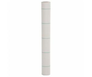 vidaXL Membrana de malezas PP Blanca 1x10 m