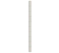 vidaXL Membrana de control de malezas PP – Blanca 2x100 m