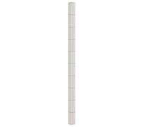 vidaXL Membrana de malezas PP blanca 2x200 m