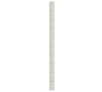 vidaXL Membrana contra malas hierbas PP 2x25 m Blanca