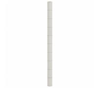 vidaXL Membrana de malezas PP Blanca 2x50 m