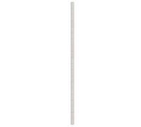 vidaXL Membrana de malezas PP blanca 4x25 m
