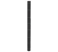 vidaXL Membrana para malezas PP negra 1,5x150 m