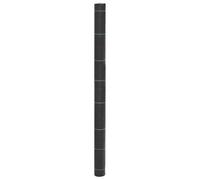 vidaXL Membrana para malezas PP 1,5x150 m Negra