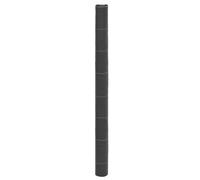 vidaXL Membrana para malezas PP negra 1,5x50 m