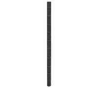 vidaXL Membrana para malezas PP negra 2x25 m