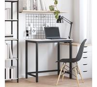 vidaXL Mesa 80 x 50 x 77 cm Madera Ingenierizada y Acero