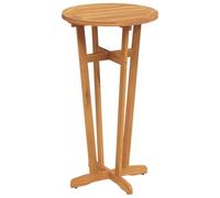 vidaXL Mesa Alta de jardín Madera Maciza de Acacia Ø60x105 cm, Mesa de Bar de jardín, Mesa de Comedor, Mesa, Muebles de jardín, Muebles de Exterior