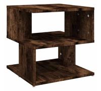 vidaXL Mesa Auxiliar Centro Consola Mesita Café Cocina Comedor Salón Sala de Estar Dormitorio Hogar Madera Contrachapada Roble Ahumado