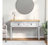vidaXL Mesa Auxiliar CORONA 115 x 46 x 73 cm Madera de pino macizo