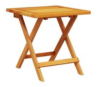 vidaXL Mesa auxiliar de jardín madera maciza de acacia 40x40x40 cm
