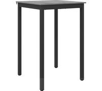 vidaXL: Mesa auxiliar de madera contrachapada, forma cuadrada