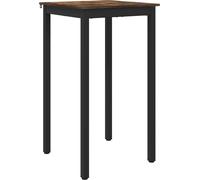 vidaXL: Mesa auxiliar de madera contrachapada, forma cuadrada