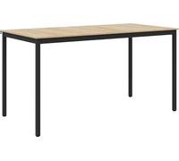 vidaXL: Mesa auxiliar de madera laminada, con patas rectas
