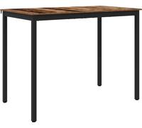 vidaXL: Mesa auxiliar de madera laminada, con patas rectas