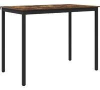 vidaXL: Mesa auxiliar de madera laminada, con patas rectas