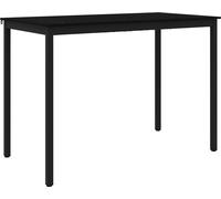 vidaXL: Mesa auxiliar de madera laminada, con patas rectas