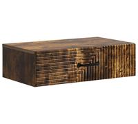 vidaXL Mesa auxiliar de pared, 59 x 34,5 x 17 cm, material de madera