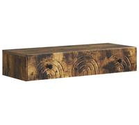 vidaXL Mesa auxiliar de pared, 87,5 x 34,5 x 17 cm, material de madera