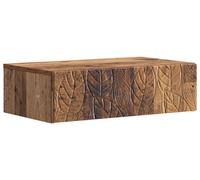 vidaXL Mesa auxiliar de pared, 87,5 x 34,5 x 17 cm, material de madera