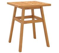 vidaXL Mesa auxiliar madera maciza acacia 45x45x60 cm