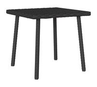 vidaXL Mesa centro jardín rectangular 40x40x37 cm en color Marrón/Beige/Gris claro y más | estructura resistente ideal para salón dormitorio o estudio