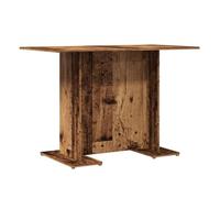 Vidaxl mesa comedor madera ingeniería madera envejecida 110x60x75 cm