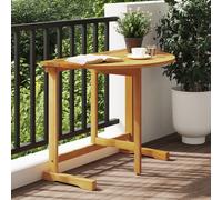 vidaXL Mesa de balcón plegable madera maciza de acacia 90x60x72 cm para patio y aire libre