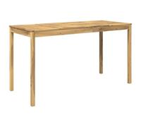 vidaXL Mesa de Bar para Jardín Blanco 196 x 80,5 x 105 cm