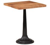 vidaXL Mesa de bistró madera maciza de acacia 60x60x76 cm