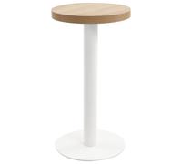 vidaXL Mesa de bistró MDF marrón claro 40 cm