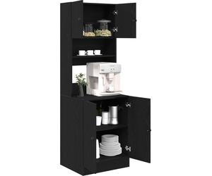 vidaXL: Mesa de buffet para cocina, 2 unidades, color , aspecto de roble, 60 x 50 x 180 cm