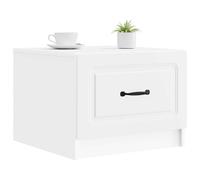 vidaXL Mesa de Café con cajón 49 x 50 x 37 cm Madera de Ingeniería, Mesa de café Rectangular Vintage, Gran Espacio de almacenaje, Estilo Moderno, diseño estético Lujoso