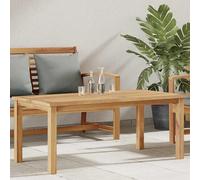 vidaXL Mesa de Café Marrón 110 x 55 x 45 cm Madera de teca maciza