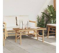 vidaXL Mesa de Café Marrón 90 x 50 x 43 cm Bambú