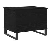 vidaXL Mesa de Café Roble Negro 60 x 44,5 x 45 cm