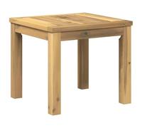 vidaXL Mesa de Centro Blanco 40 x 40,5 x 36 cm Madera de Acacia Sólida