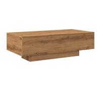 vidaXL Mesa de Centro Madera ingeniería Roble Artisan 100x49,5x31 cm, Mesa Auxiliar, Mesa de salón, Mesa Decorativa, mesita de sofá, mesita de Centro