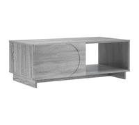 vidaXL Mesa de Centro Sonoma Gris 95 x 50,5 x 35 cm