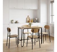 vidaXL Mesa de Comedor 100 x 50 x 75 cm Madera de ingeniería