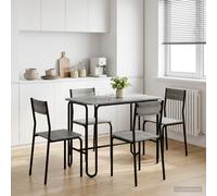 vidaXL Mesa de comedor 100 x 50 x 75 cm madera de ingeniería