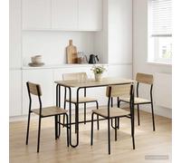 vidaXL Mesa de comedor 100 x 50 x 75 cm Madera de ingeniería