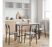 vidaXL Mesa de Comedor 100 x 50 x 75 cm Madera de ingeniería