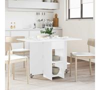 vidaXL Mesa de comedor 115 x 70 x 75 cm Madera de ingeniería Blanco