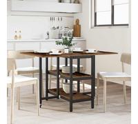 vidaXL Mesa de comedor 122 x 80 x 76,5 cm Madera de ingeniería
