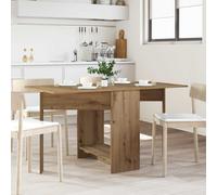 vidaXL Mesa de comedor, 138 x 70 x 73,5 cm, tablero de madera, acabado roble artesanal