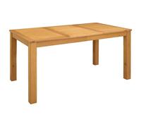 vidaXL Mesa de Comedor 150 x 85 x 75 cm Madera de Roble Sólido Natural