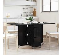 vidaXL Mesa de comedor 2 pcs 140 x 80 x 77 cm Madera de ingeniería
