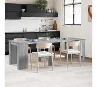 vidaXL Mesa de comedor 240 x 85 x 75 cm Madera de ingeniería
